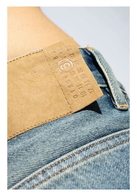 jeans dritti a vita alta uomo blu MM6 MAISON MARGIELA | SH0LA0010 S30589980